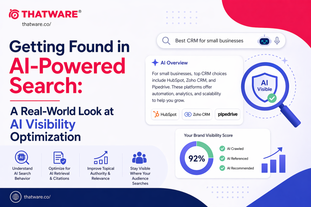 Ai visibility optimization services