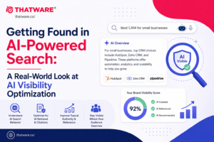 Ai visibility optimization services